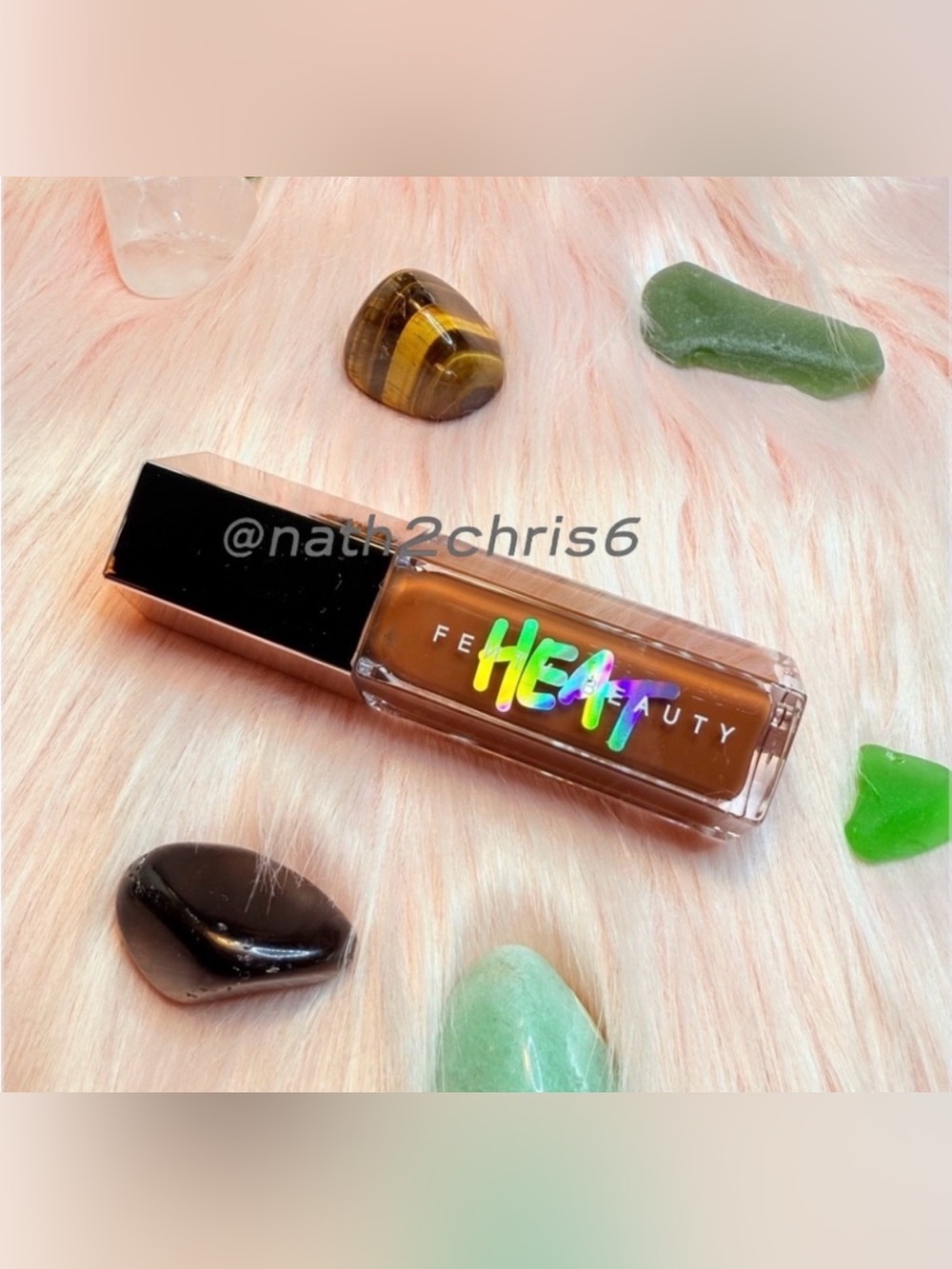 FENTY Gloss Bomb Heat Universal Lip Luminizer + Plumper ROAST’EM New from set.